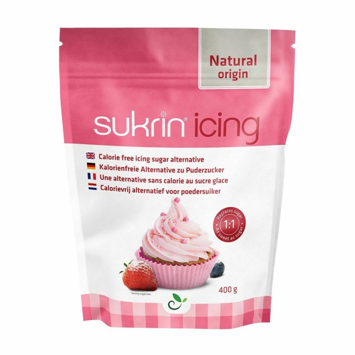 Sukrin Erythritol Icing (Zero Calories) 400G