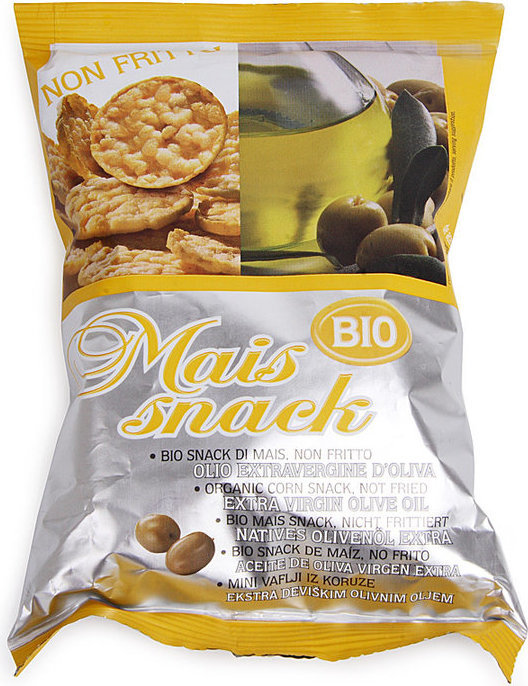 Bio Alimenti Corn Snacks Olive Oil 50G Bio