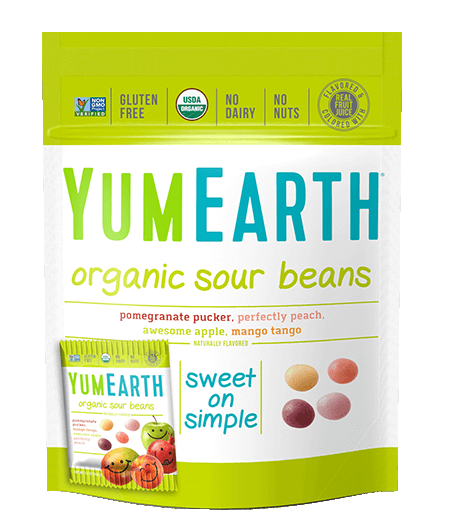 Yumearth Sour Beans Bio 50G