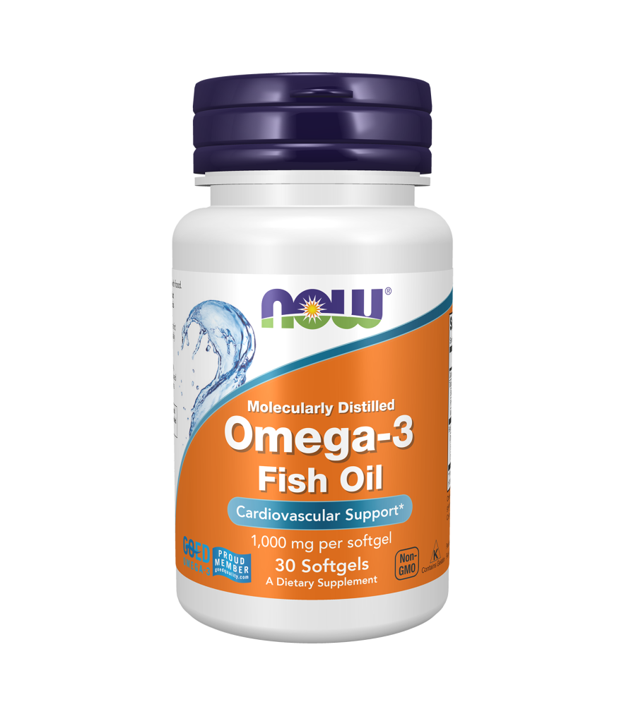 Now, Omega 3 Fish Oil 30 Soft Gels