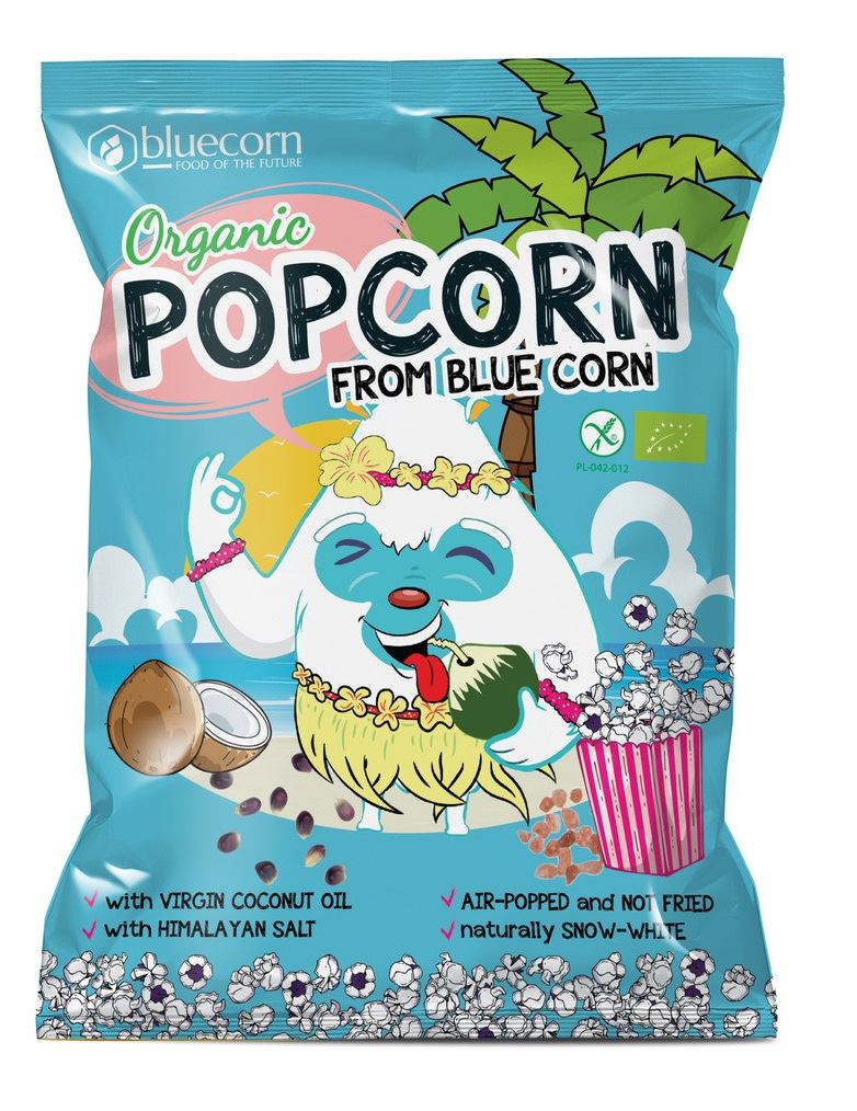 Popcrop Blue Corn Popcorn 20G Bio