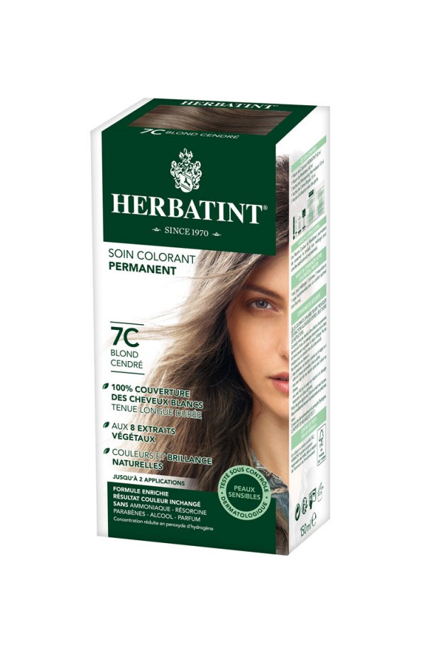 Herbatint Permanent Hair Dye 7C Blond 150Ml
