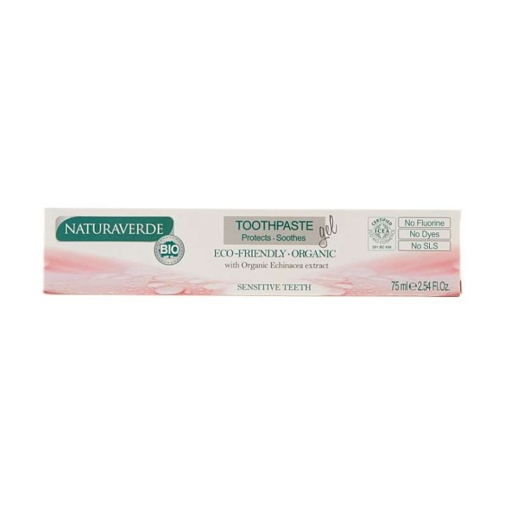 Naturaverde Toothpaste For Sensitive Teeth 75Ml
