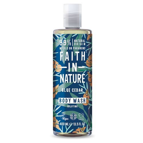 Faith In Nature Mens Blue Cedar Foam Bath 400Ml