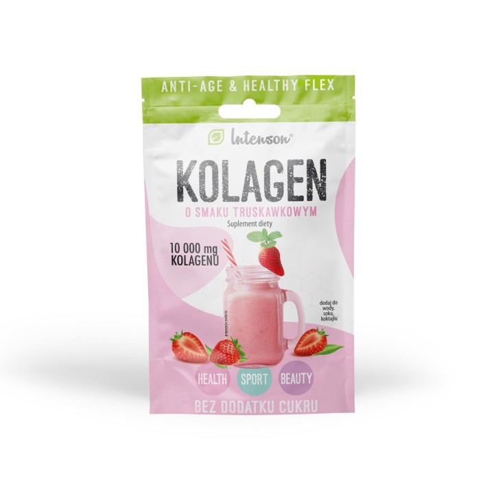 Intenson Strawberry Flavored Collagen 11G
