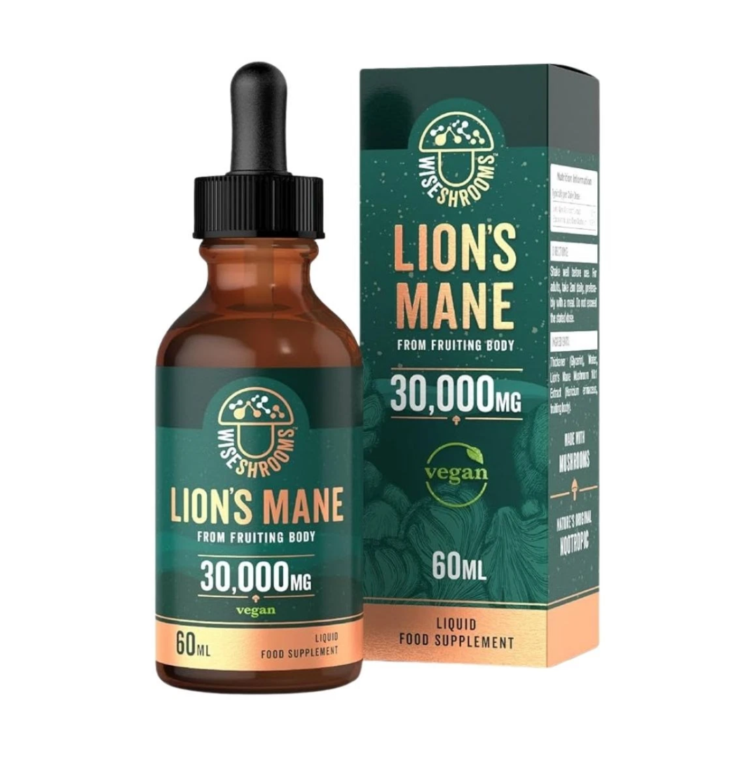 Wise Shrooms, Lions Mane 30000mg 60ml
