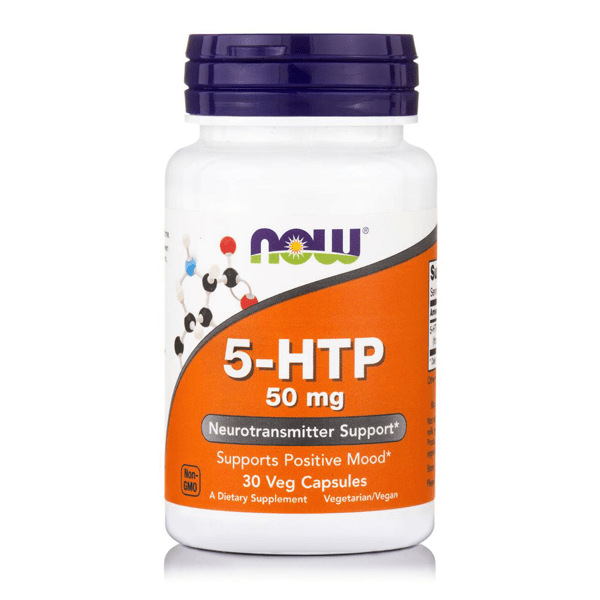Now 5-Htp 50Mg 30 Vegetarian Capsules