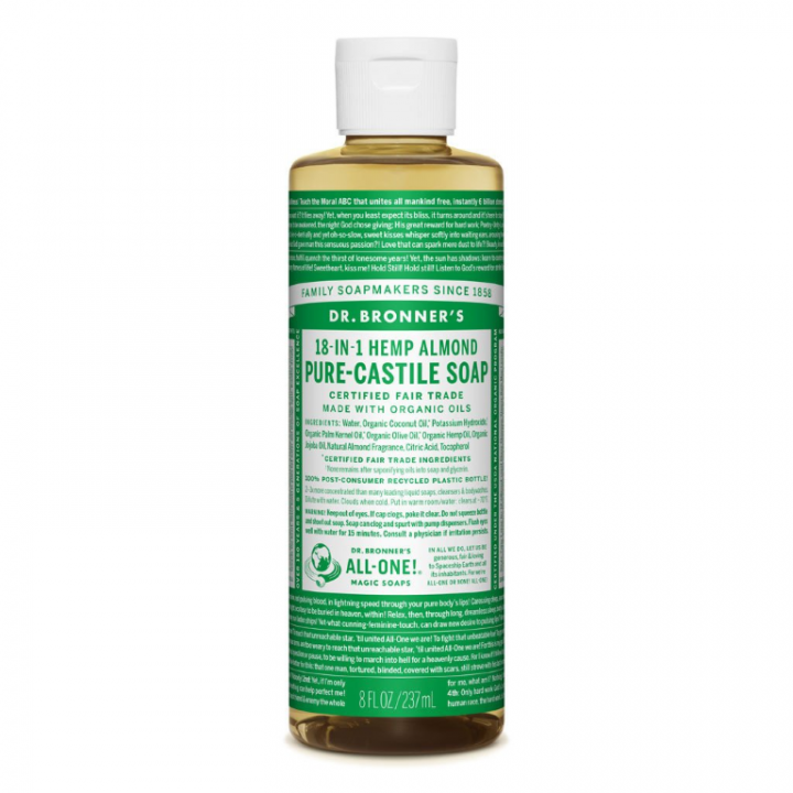Dr. Bronners 18 In 1 Hemp Almond Soap 237Ml