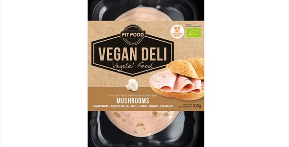 Fit Food Vegan Mushroom Slices 100G Bio
