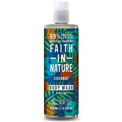 Faith In Nature Coconut Shower Gel Foam Bath 400Ml