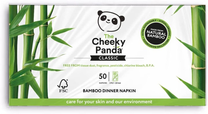 Cheeky Panda Bamboo Dinner Napkin 50Pcs