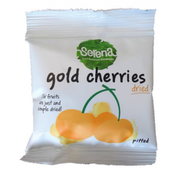 Serena Dried Sweet Gold Pitted Cherries 30G