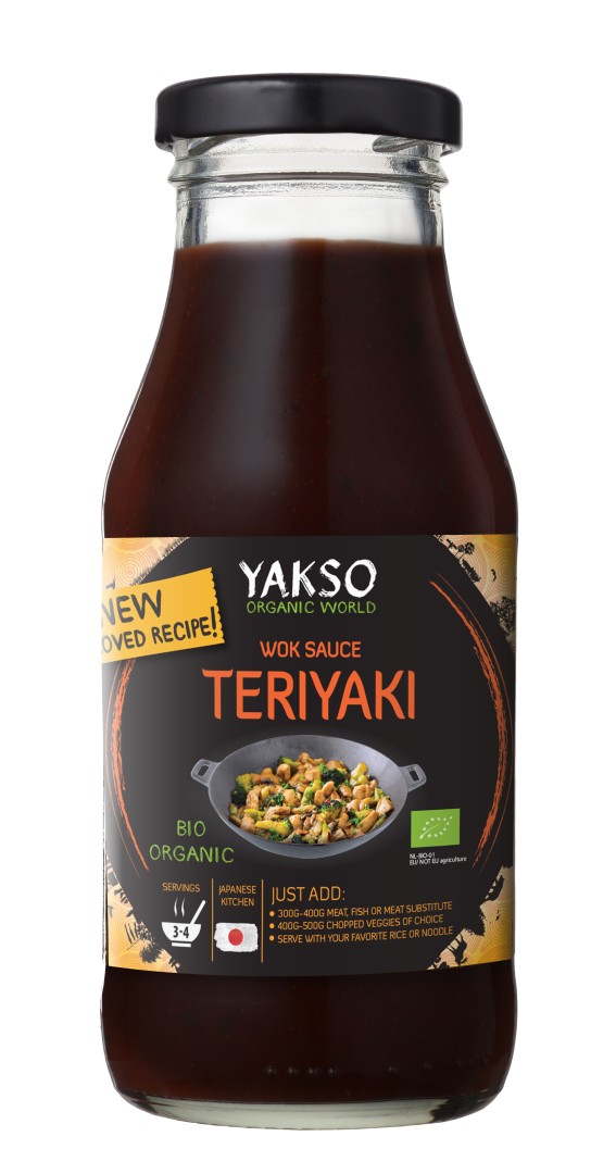 Yakso Wok Sauce Teriyaki 240Ml Bio