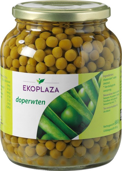 Ekoplaza Peas 680G Bio