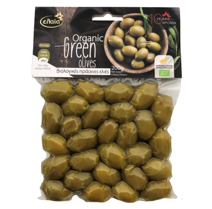 Elea Green Olives 200G Bio