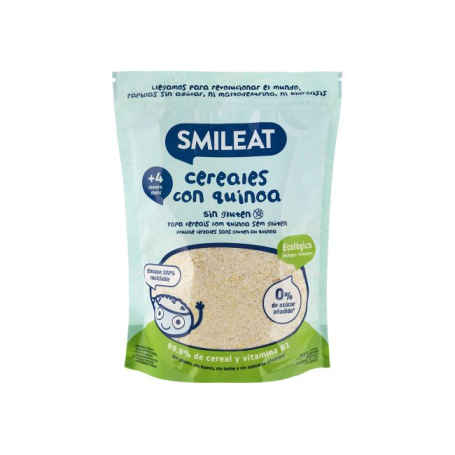 Smileat Cereals With Quinoa Porridge 200G Bio