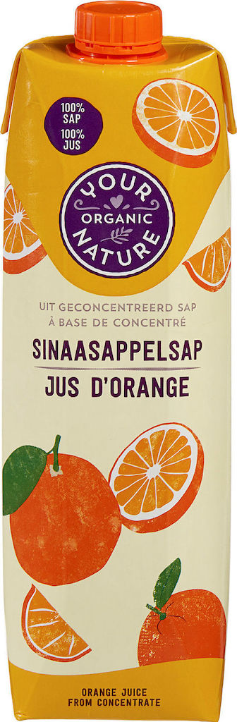 Your Organic Nature Orange Juice 1L