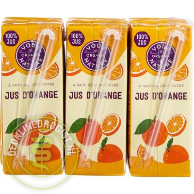 Your Organic Nature Orange Juice 200 Ml Bio