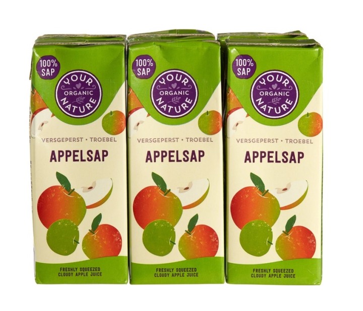 Your Organic Nature Apple Juice 200Ml Bio