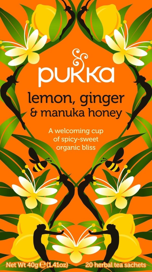 Pukka Lemon Ginger Manuka Honey Bio 20 Sachets