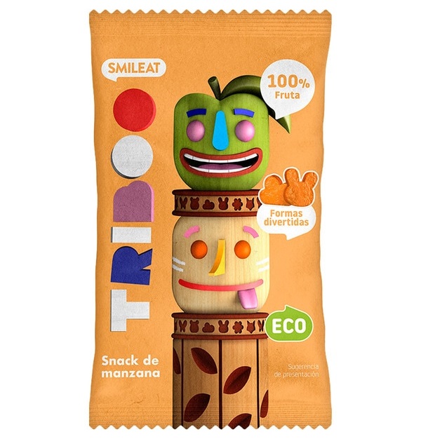Smileat Triboo Snack Manzana 25G Bio