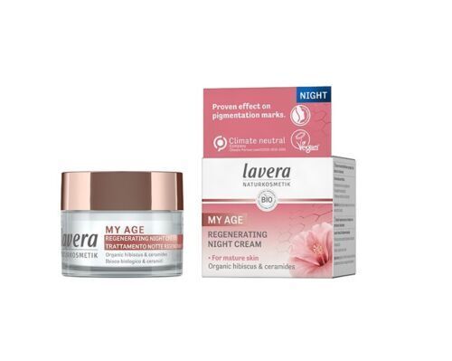 Lavera My Age Regenerating Night Cream Hib/Cer 50Ml