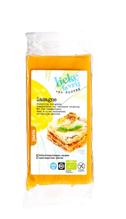 Lieke Is Vrij Lasagne Gluten Free 250G Bio