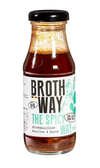 Brothway Drinking Broth Chicken Thai 180Ml Bio