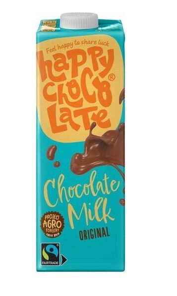 Happy Choco Late, Chocolate Milk 1Lt Bio