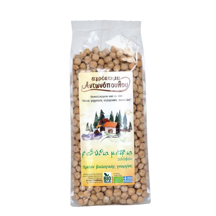 Antonopoulos Chickpeas Medium Bio 500G