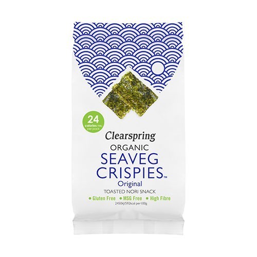 Clearspring, Seaveg Crispies Original 4G Bio