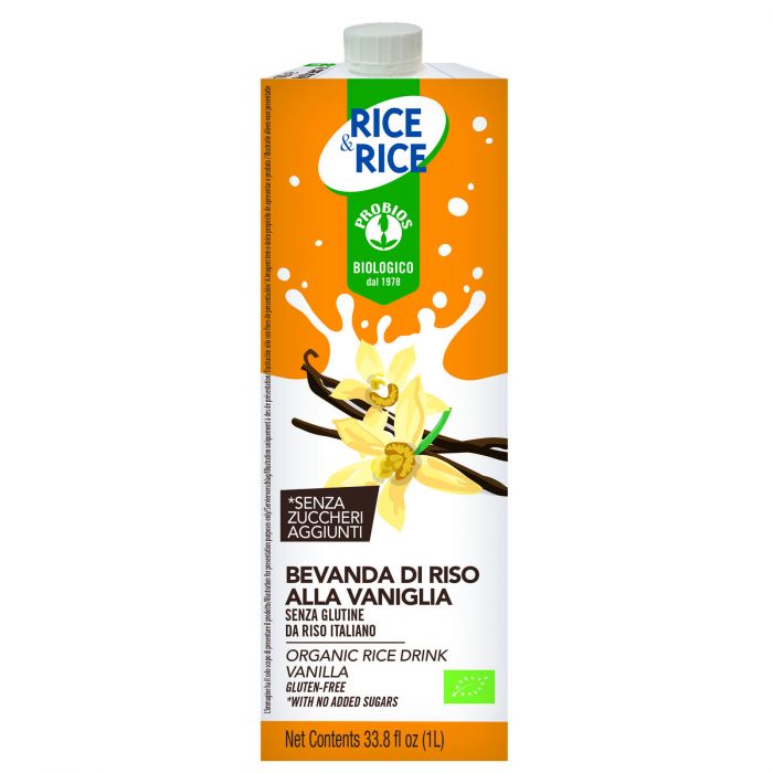 Probios Rice Milk With Vanilla 1L Bio