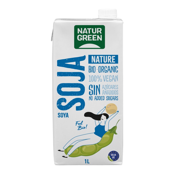 Naturgreen Soya Milk Natural 1L Bio