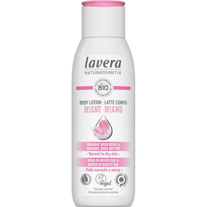 Lavera Delicate Body Lotion Wild Rose Shea Butter 200Ml