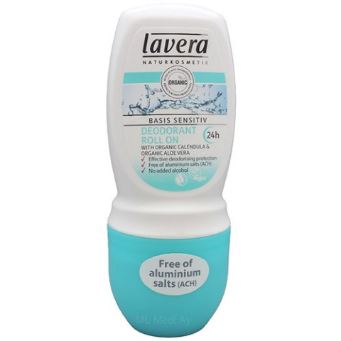 Lavera Basis Sensitive Aloe Vera Deo Roll On 50Ml