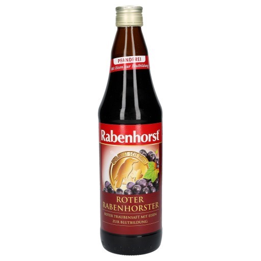 Rabenhorst Red Grape Juice With Iron 750Ml
