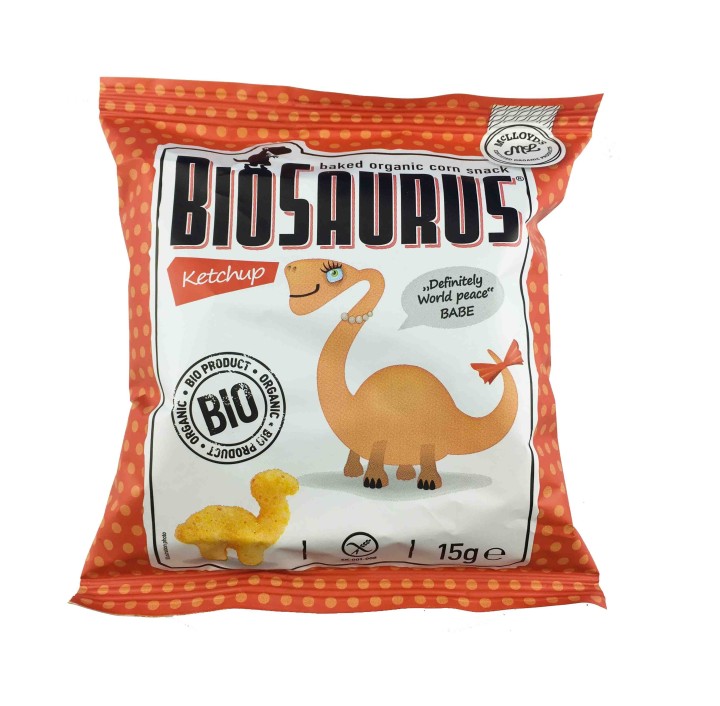 Mclloyds Biosaurus Ketchup Snack 15G Bio