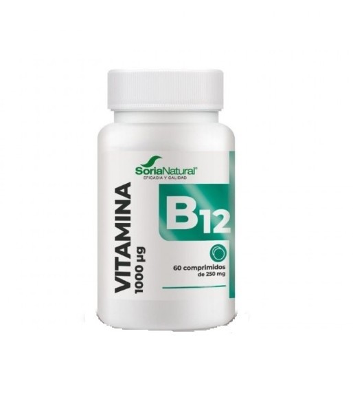 Soria, Vitamin B12 250mg 60 Caps