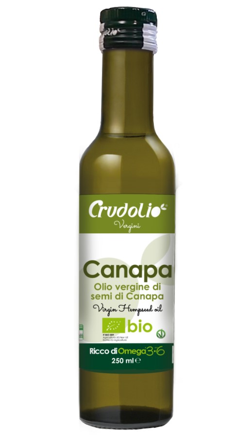 Crudolio Hempseed Oil 250Ml Bio