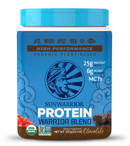 Sunwarrior, Protein Blend Chocolate Bio 375G
