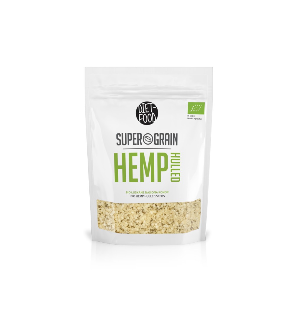 Dietfood Hemp Hulled Seeds 200G Bio