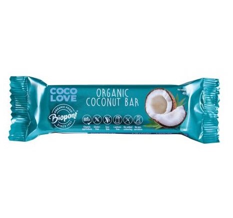 Biopont Coco Love Coconut Bar 40G Bio