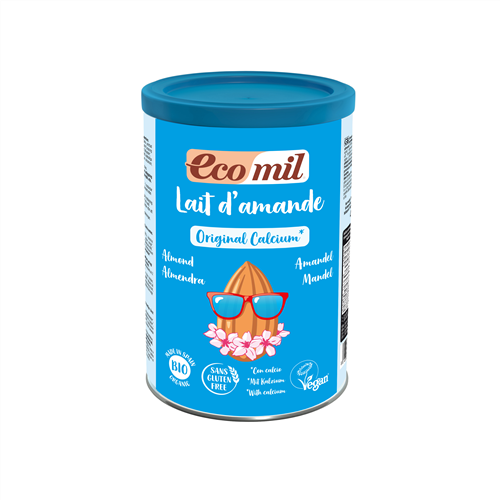 Ecomil Almond Milk With Calcium Instant Powder 400G Bio