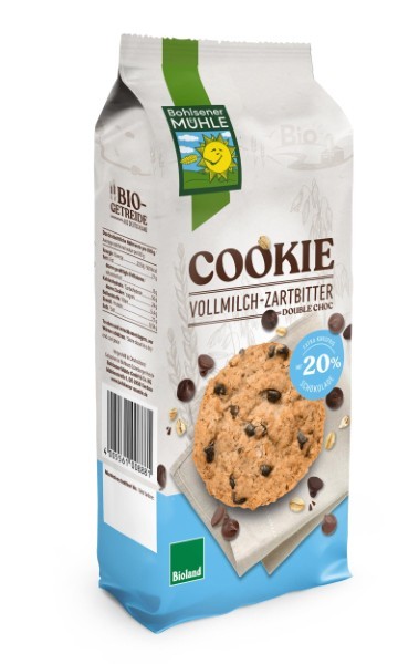 Bohlsener, Oat Cookie With Chocolate 175g Bio