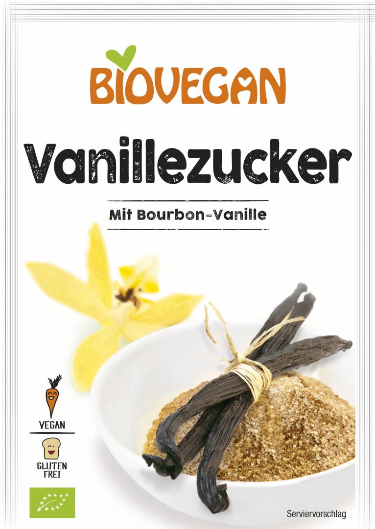 Biovegan Sugar Vanilla 4X8G Bio