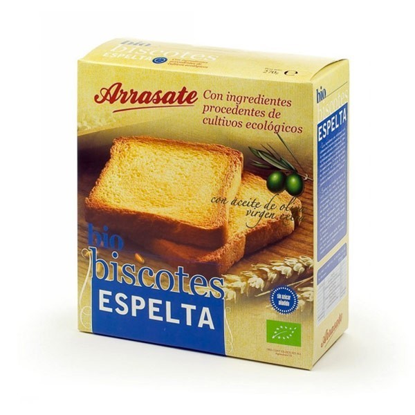 Arrasate, Wheat Spelt French Toast 270G Bio