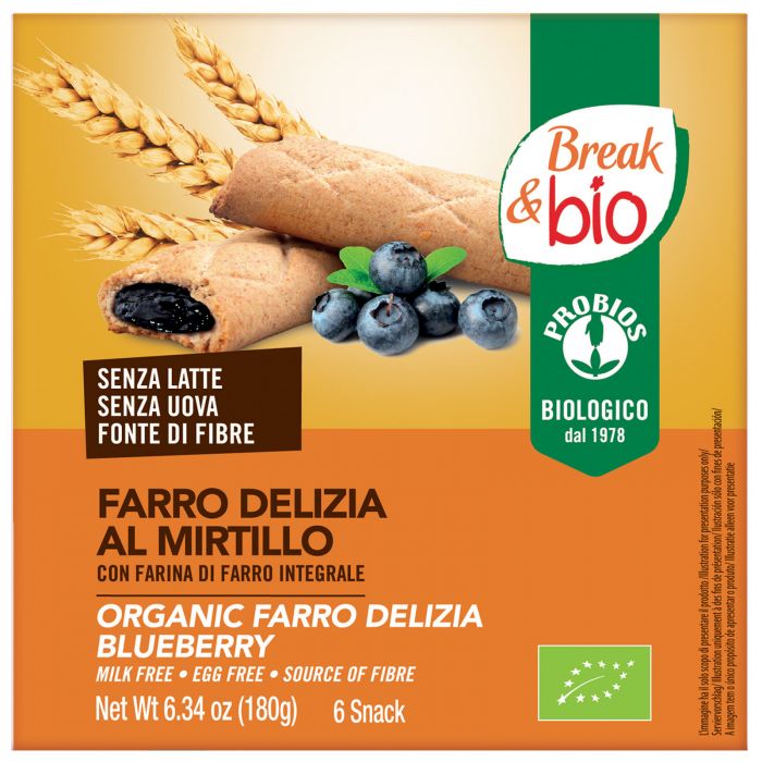 Probios Spelt Blueberry Dilight 6X30G Bio