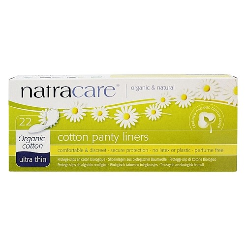Natracare Organic Cotton Pantyliners Ultra Thin X21