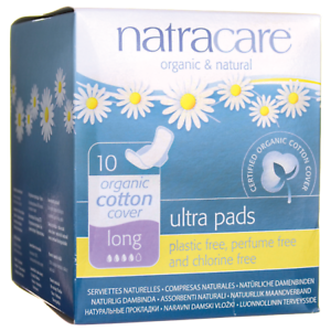 Natracare Ultra With Wings Pad 10 X Long
