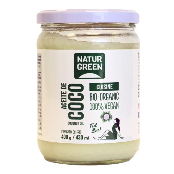 Naturgreen, Coconut Oil Mild 400G Bio